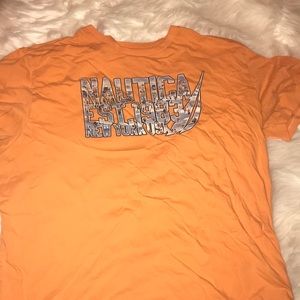 Orange nautica T-shirt